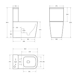 BelBagno Бачок для унитаза BB120T – фотография-3
